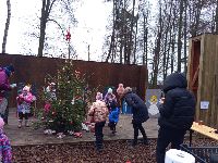 Vánoční nadílka v lesním divadle